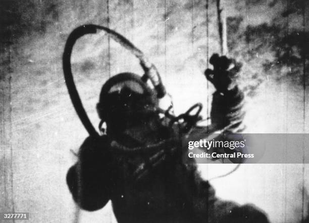 Russian astronaut Alexei Arkhipovich Leonov becomes the first man to walk in space, during the 26 1/2 hour orbit of the spacecraft Voskhod 2.