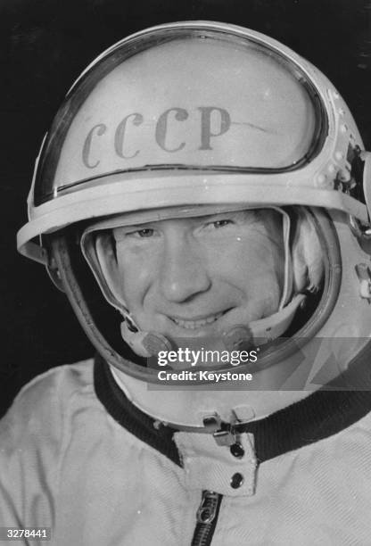 Alexei Arkhipovich Leonov Russian astronaut, the first man to walk in Space from Voshkod 2.