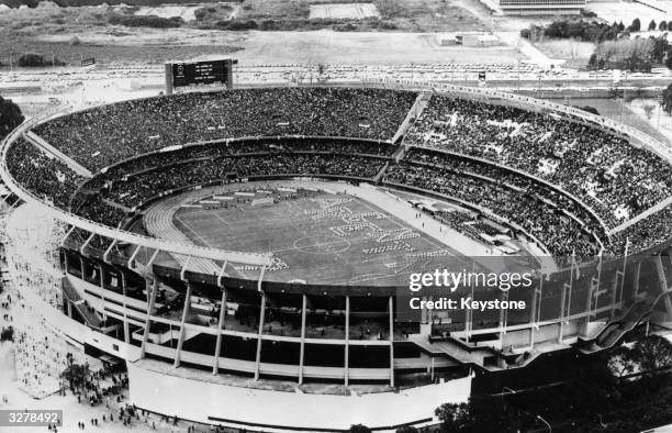 River Plate Stadium in Buenos Aires in Argentina where the World Cup Final was held in 1978.