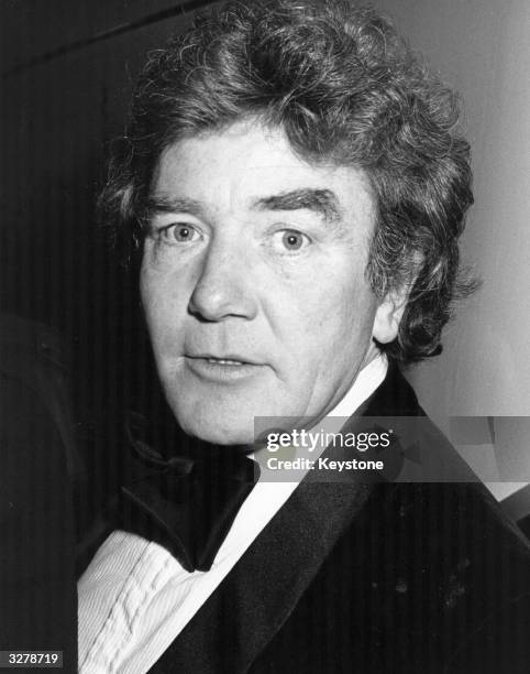 British actor Albert Finney at the BAFTA award ceremony.