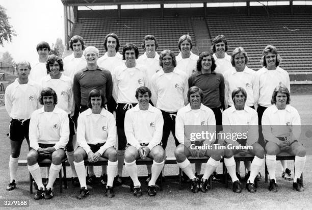 The Fulham Football Club Jimmy Conway, John Fraser, Les Strong, Earle, Marrett, Conway; Lloyd, Moreline, Peter Mellor, John Lacy, Went, Webster, John...