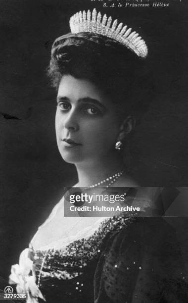 Princess Helen of Greece , the wife of Prince Nicholas of Greece and Denmark. She was born Grand Duchess Elena Vladimirovna of Russia, the daughter...