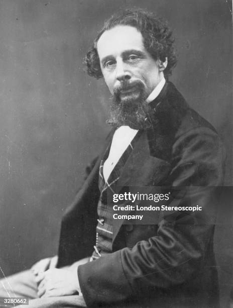English novelist Charles Dickens .