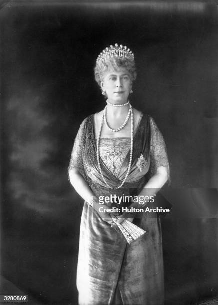 Queen Mary , wife of George V, the King of England.