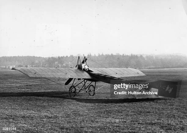 French built Deperdussin monoplane of 1910 at Brooklands.