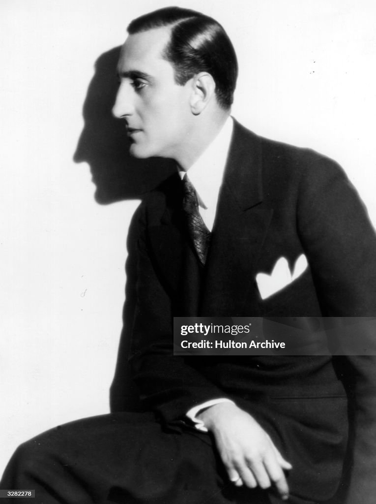 Basil Rathbone British Actor English actor Basil Rathbone as Lord Arthur Dilling in the film 'The ...