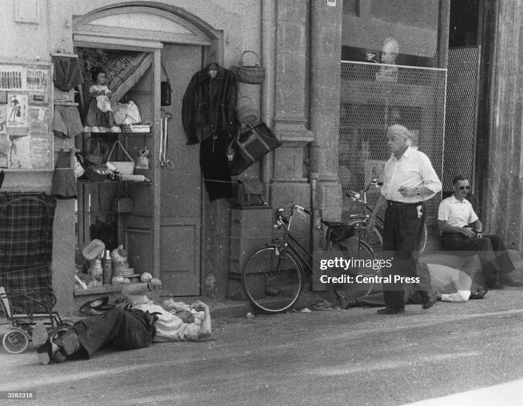 EOKA Shooting On Ledra Street