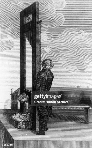 An execution by guillotine during the French Revolution. The beheading device is named after Joseph Ignace Guillotin , a French physician who...