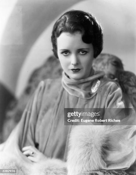 Mary Astor the stage name of Lucille Langehanke, the American leading lady. She appears in the Paramount production 'Ladies Love Brutes' with George...