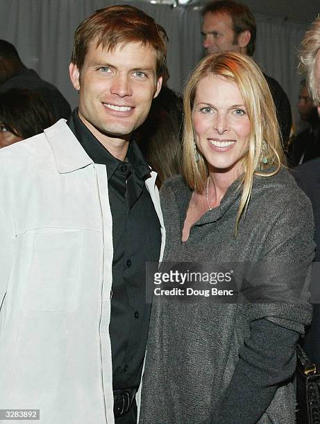 Actor Casper Van Dien, and Catherine Oxenberg attend the 1st Annual Palms Casino Royale to benefit the Los Angeles Lakers Youth Foundation on April...