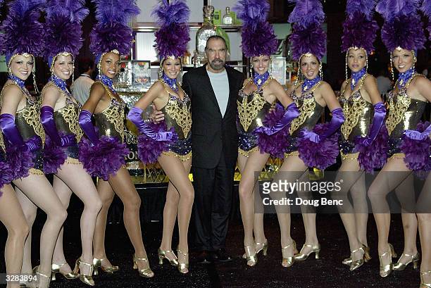 John Paul DeJoria poses during the 1st Annual Palms Casino Royale to benefit the Los Angeles Lakers Youth Foundation on April 8, 2004 at Barker...