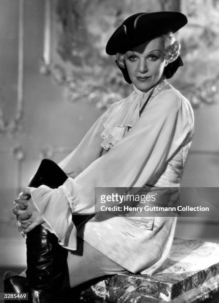 Gitta Alpar as Madame Dubarry as she appears in the film 'I Give My Heart', adapted from the operetta success 'The Dubarry' and directed by Marcel...