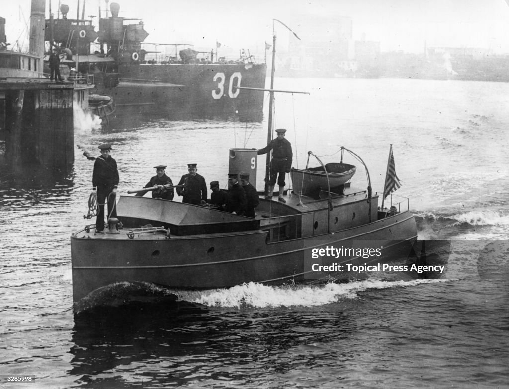 Sub Chaser An American submarine chaser. News Photo - Getty Images