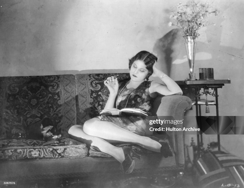 American actress Lina Basquette , who plays the lead role in the