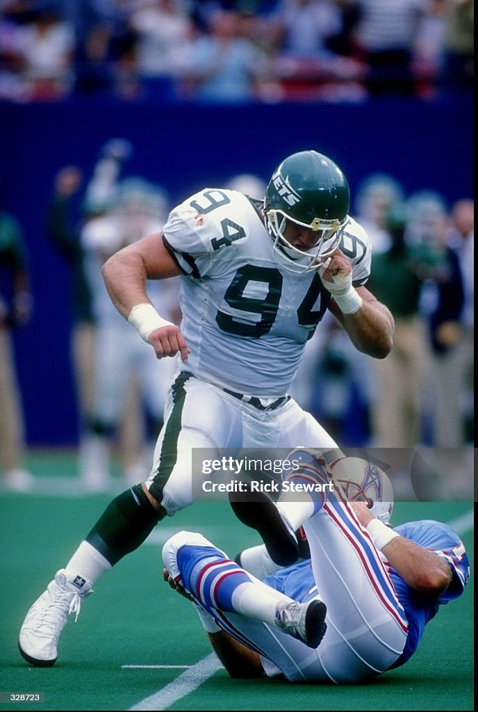 Scott Mersereau Scott Mersereau of the New York Jets in action during a game against ...
