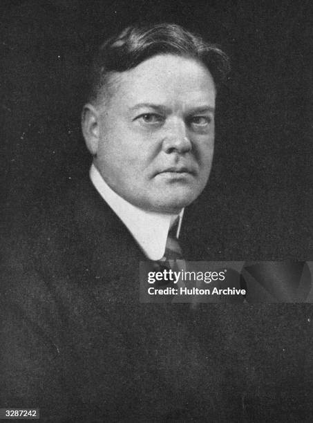 Herbert Hoover , later the 31st President of the United States.