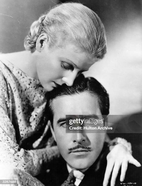 American actors John Boles and Ann Harding star in 'The Life of Vergie Winters', directed by Alfred Santell for RKO.