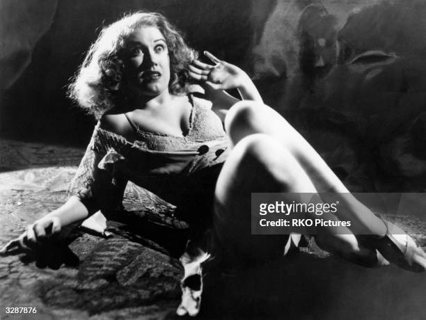 Actress Fay Wray in RKO's film production of 'King Kong', directed by Merian C Cooper and Ernest Schoedsack.