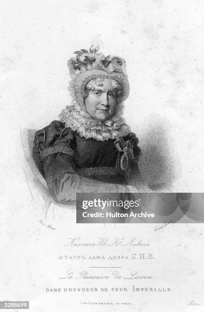 Countess Lieven 62 Princess Dorothea Stock Photos, High-Res Pictures, and Images ...