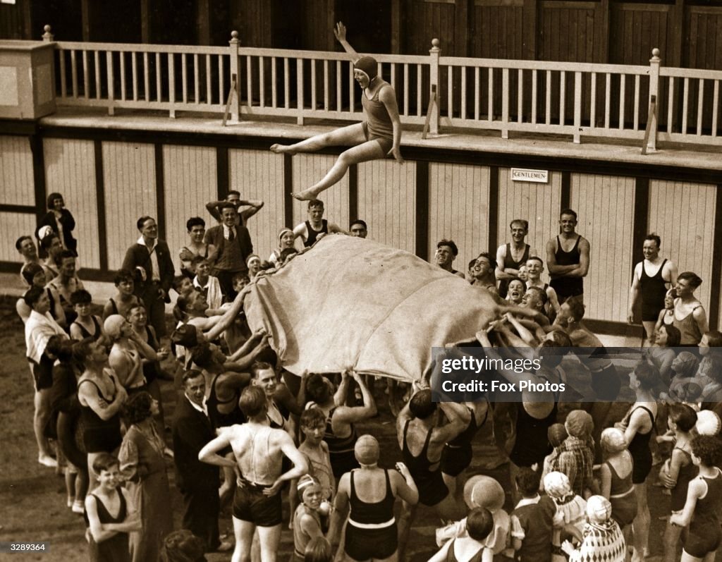 Bouncing Bather