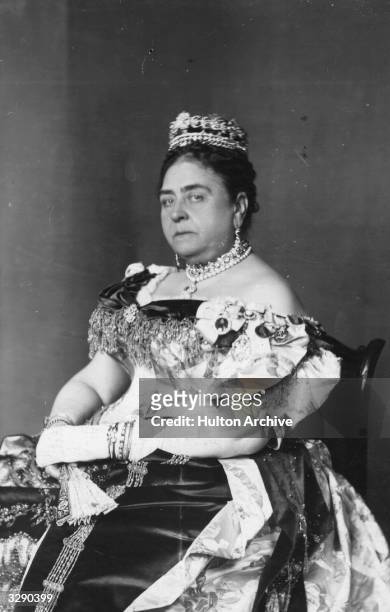 Princess Mary Adelaide, Duchess of Teck, , born Princess Mary Adelaide of Cambridge, the mother of Queen Mary and consort of King George V.