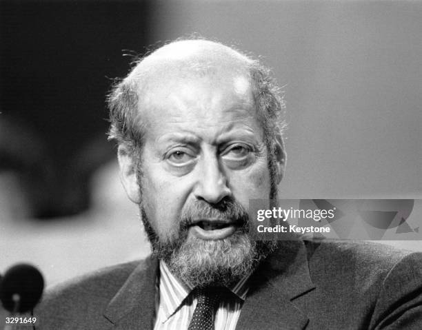 Clement Freud at the Liberal Party conference in Harrogate.