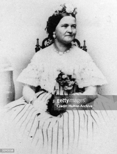 Mary Todd Lincoln , nee Mary Todd, the wife of Abraham Lincoln, the assassinated 16th President of the United States of America. They were married in...