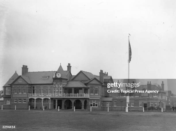 The club house of the Royal Liverpool Golf Club.