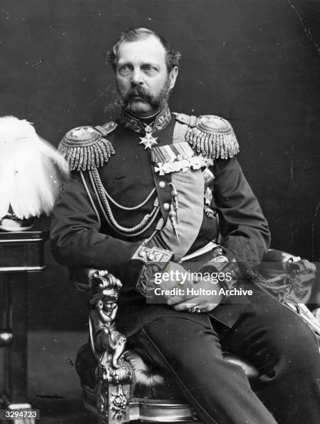 Tsar Alexander II of Russia, , tsar from 1855.