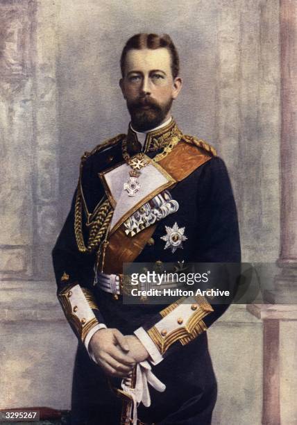 Prince Albert William Henry , younger brother of Kaiser Wilhelm II of Germany.