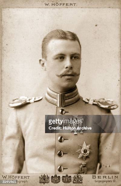 Prince Joachim Albrecht Hohenzollern of Prussia , son of Albrecht, Regent of Brunswick.