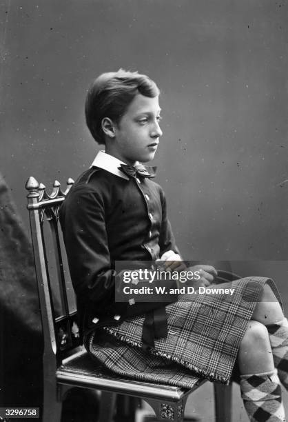 Prince Albert Victor , Duke of Clarence and son of the Prince of Wales, later Edward VII and Queen Alexandra.