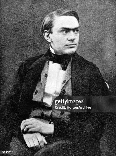 Alfred Nobel , Swedish chemist and philanthropist.