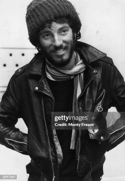 American rock singer, songwriter and guitarist Bruce Springsteen.