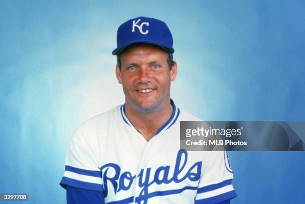 George Brett of the Kansas City Royals smiles for a photo circa 1973-1993.