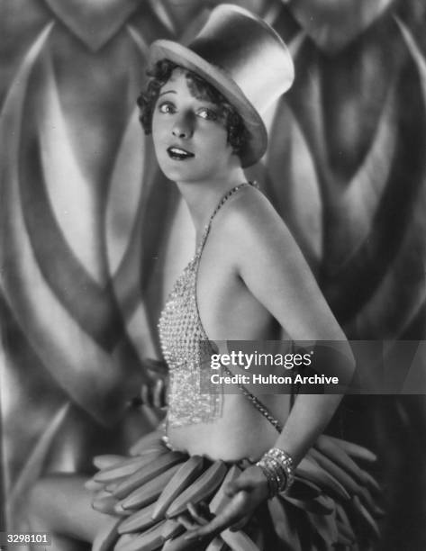 Dorothy Mackaill , the former Ziegfeld chorine and British leading lady of the American silent screen as she appears in the film 'His Captive Woman',...