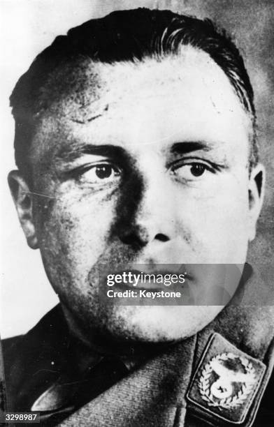 Hitler's deputy and Nazi politician, Martin Bormann .