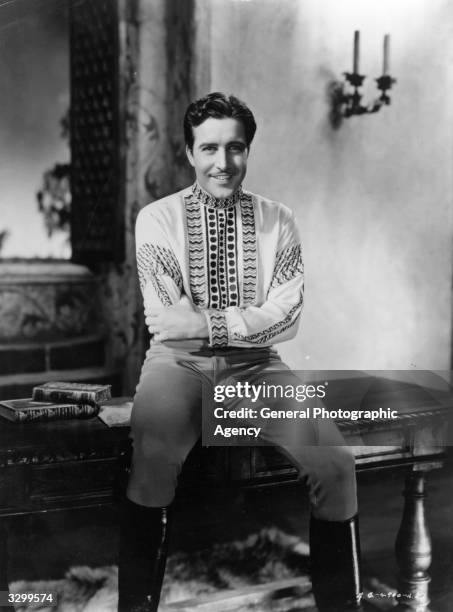 John Boles as Count Mirko Tibor in the film 'One Heavenly Night' , directed by George Fitzmaurice for Samuel Goldwyn.