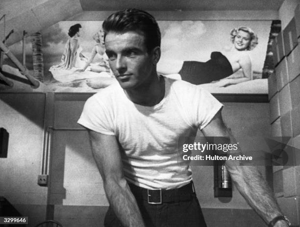 Montgomery Clift stars as a young man on trial for murder in the melodrama 'A Place In The Sun', directed by George Stevens for Paramount.