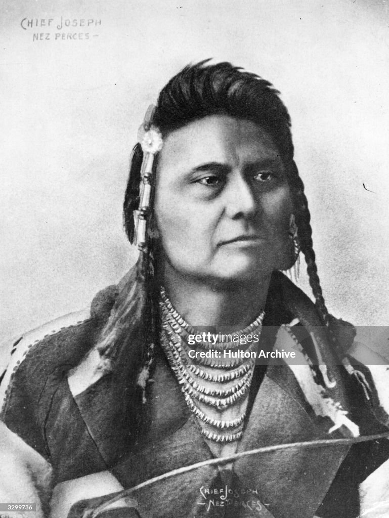 Trieb Chief Native American Chief Joseph of the Nez Perces tribe who led... News ...