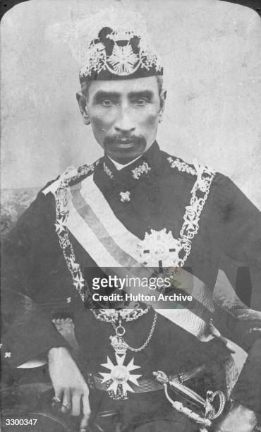 The ruler of the Native State in the Malay Peninsula, the Sultan of Perak.
