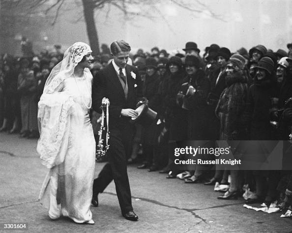 David Bowes Lyon , son of the Earl and Countess of Strathmore and