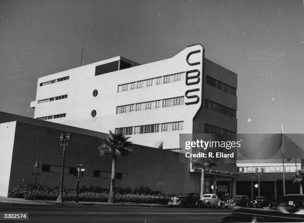 The CBS Studio on Sunset Boulevard, Hollywood.