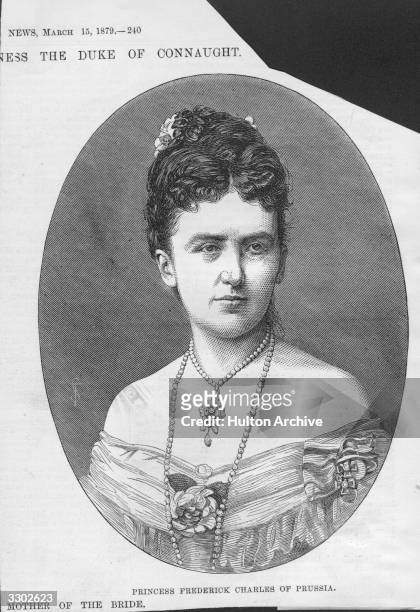 Princess Frederick Charles of Prussia. In 1879, Princess Louise Margaret of Prussia, , married Prince Arthur, Duke of Connaught, , the third son of...
