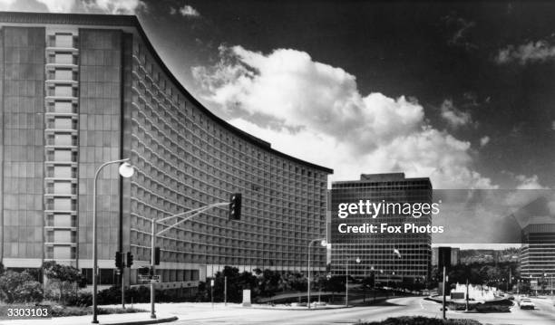 The Century Plaza, a hotel in the Century District of Los Angeles.