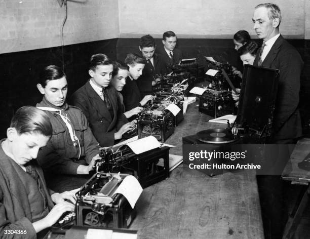 Type Writing Class Notes Typewriting Class Photos and Premium High Res Pictures - Getty Images