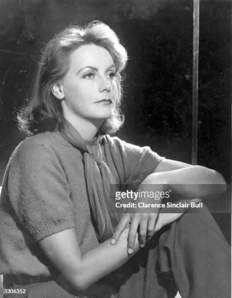 Swedish-born US actress Greta Garbo , stage name of Greta Lovisa Gustafsson.