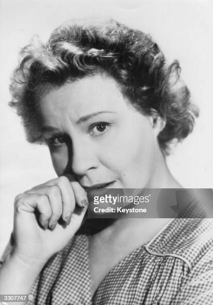 American actress Shirley Booth, awarded an Oscar for her role in 'Come Back Little Sheba'.