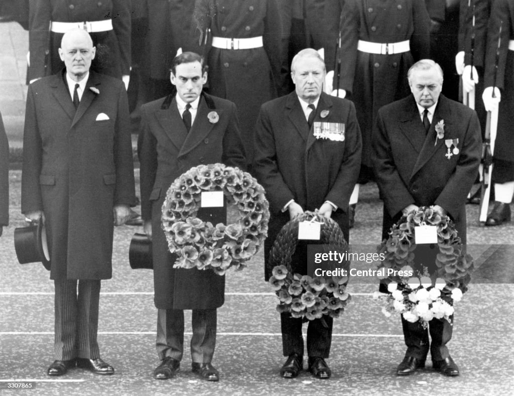 Leaders At Cenotaph