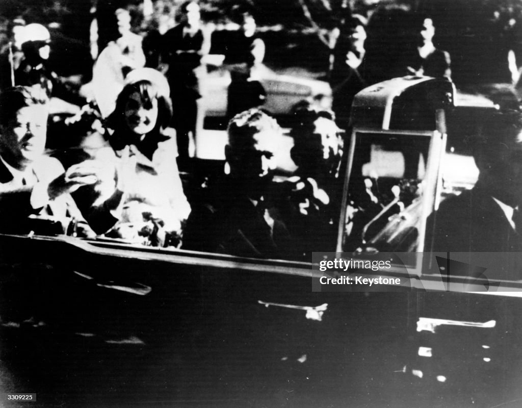 JFK In Dallas Motorcade